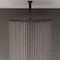 Alfi Brand Black Matte 6" Square Ceiling Shower Arm ABSA6S-BM - alternate 2
